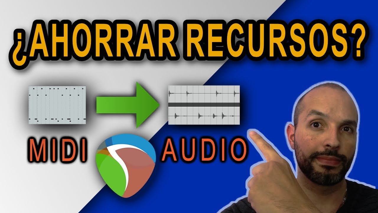 Cómo CONVERTIR MIDI a AUDIO en REAPER
